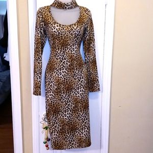Leopard Print Dress